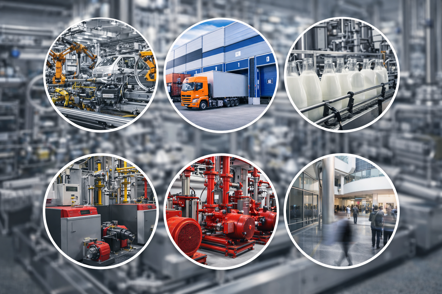 Промислова насосна станція в промисловості